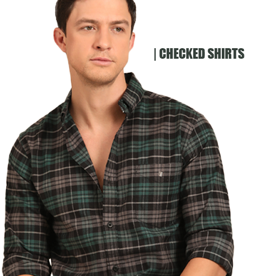 Checked shirts