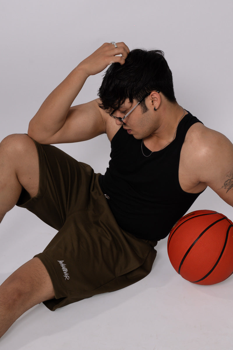 Olive Mood Shorts