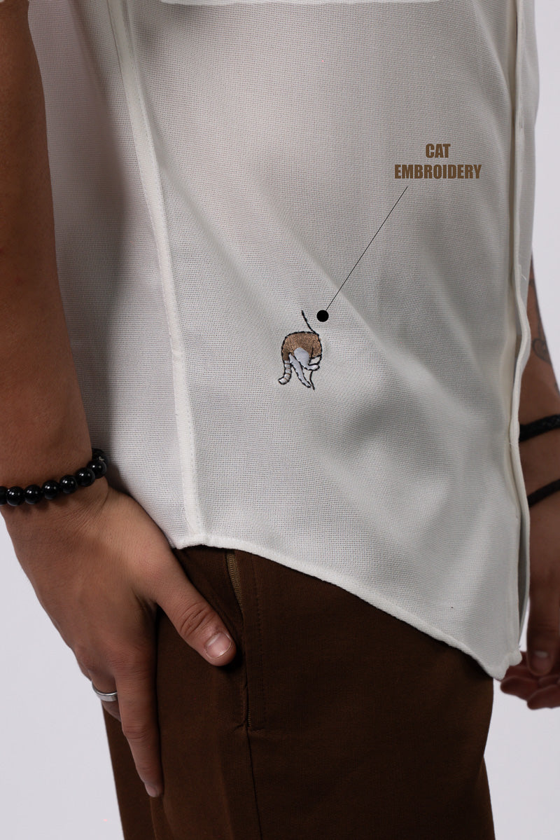 Cocoa Breeze:Solid Shirt