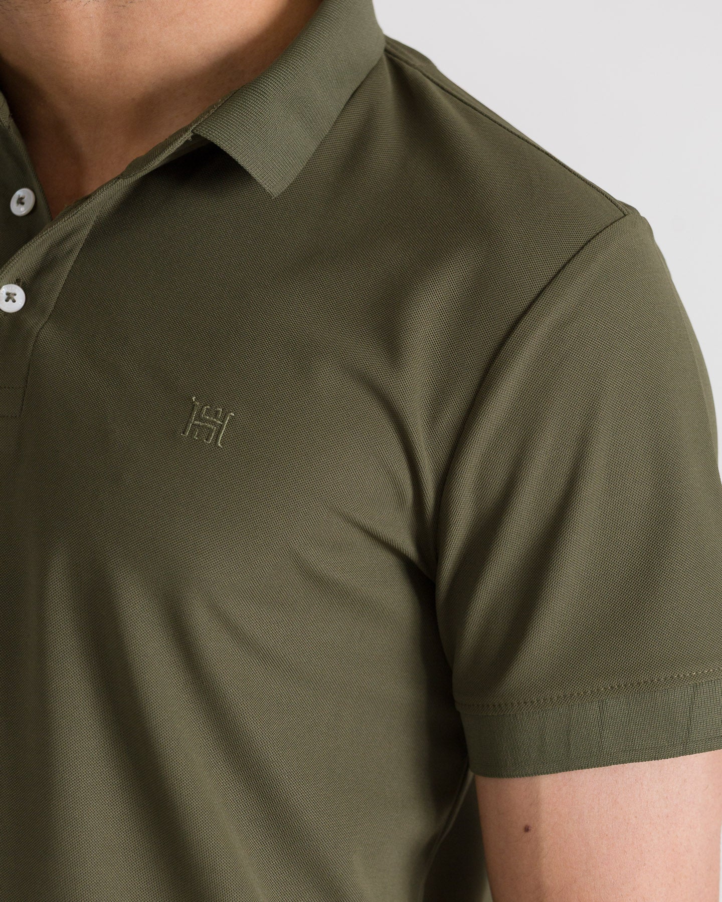 Olive Polo Look