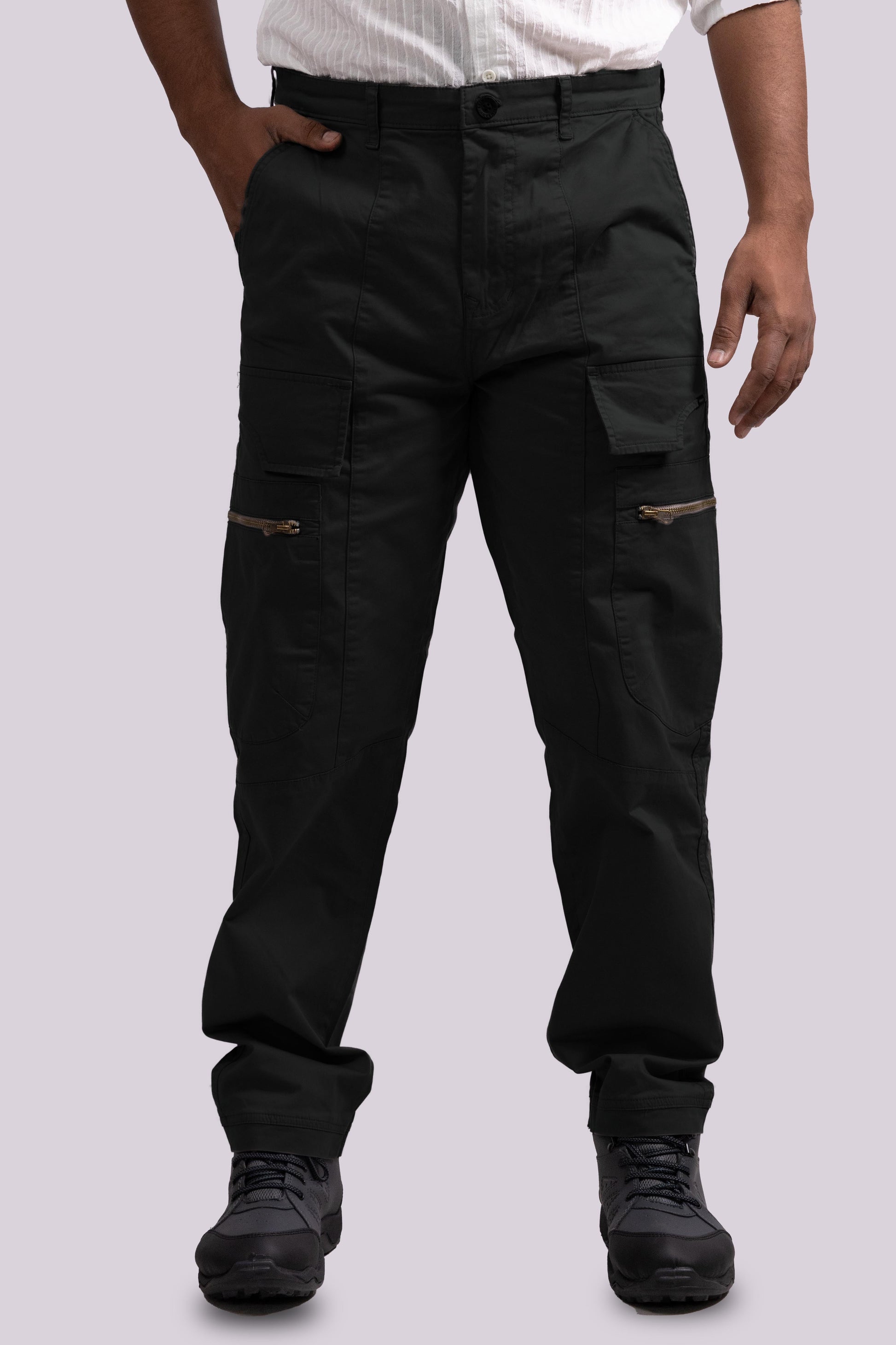 Stylish Black Cargo Pants for Men