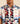 Abstract Print Viscose Cream-Blue Half Sleeve Shirt