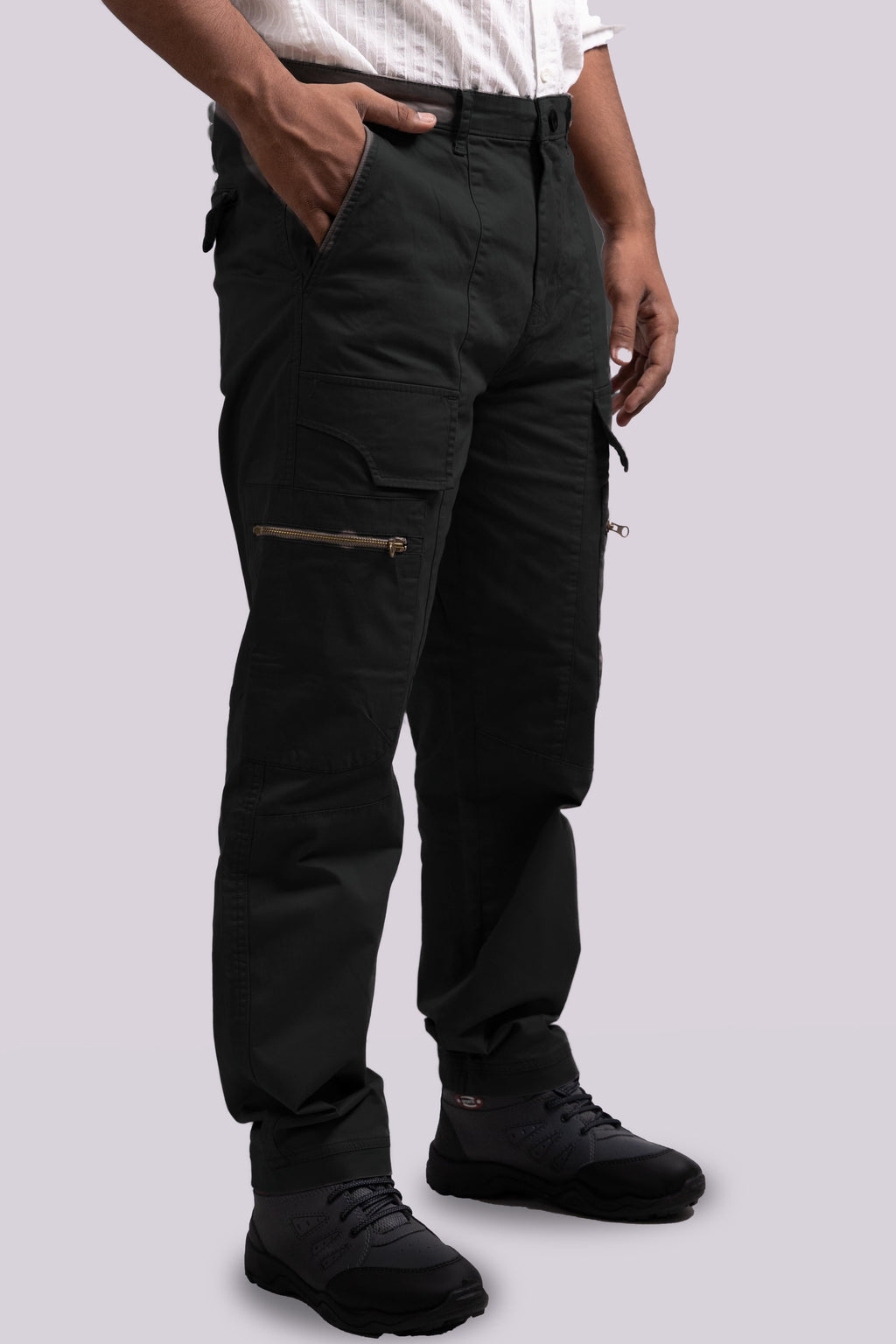 Stylish Black Cargo Pants for Men