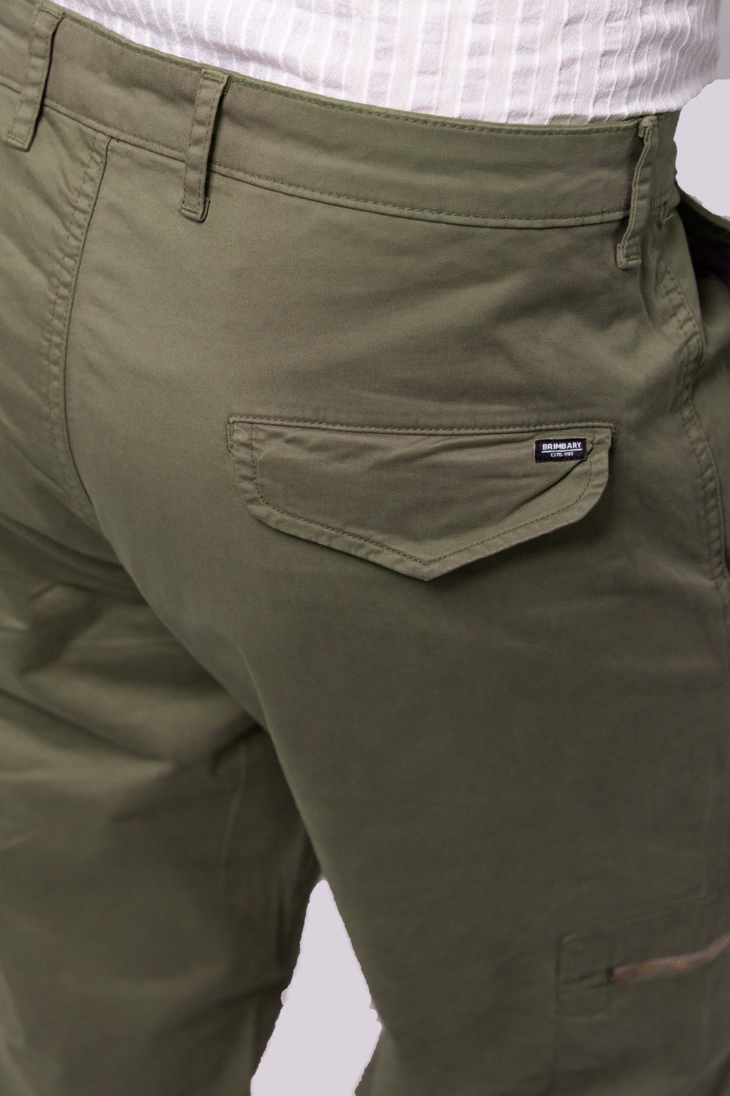 Light Olive Green Tactical Cargo Pants