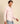 Pink and White Gingham Check Full Sleeve Shirt | Cotton-Lycra Blend
