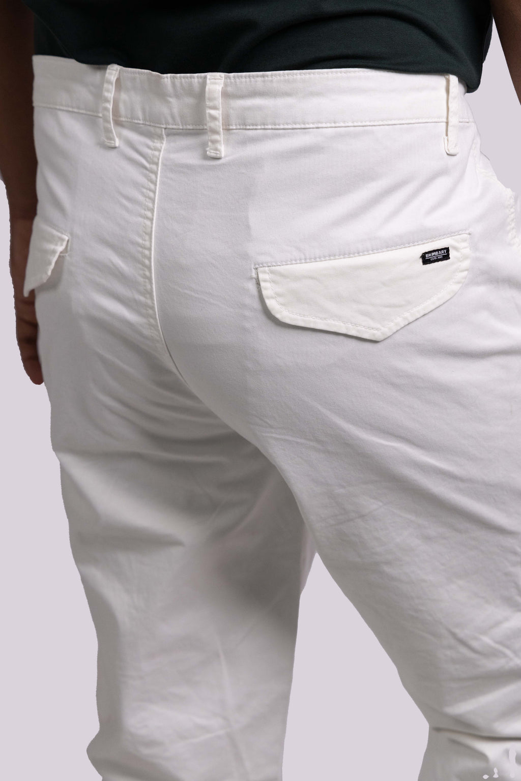 Modern White Cargo Pants