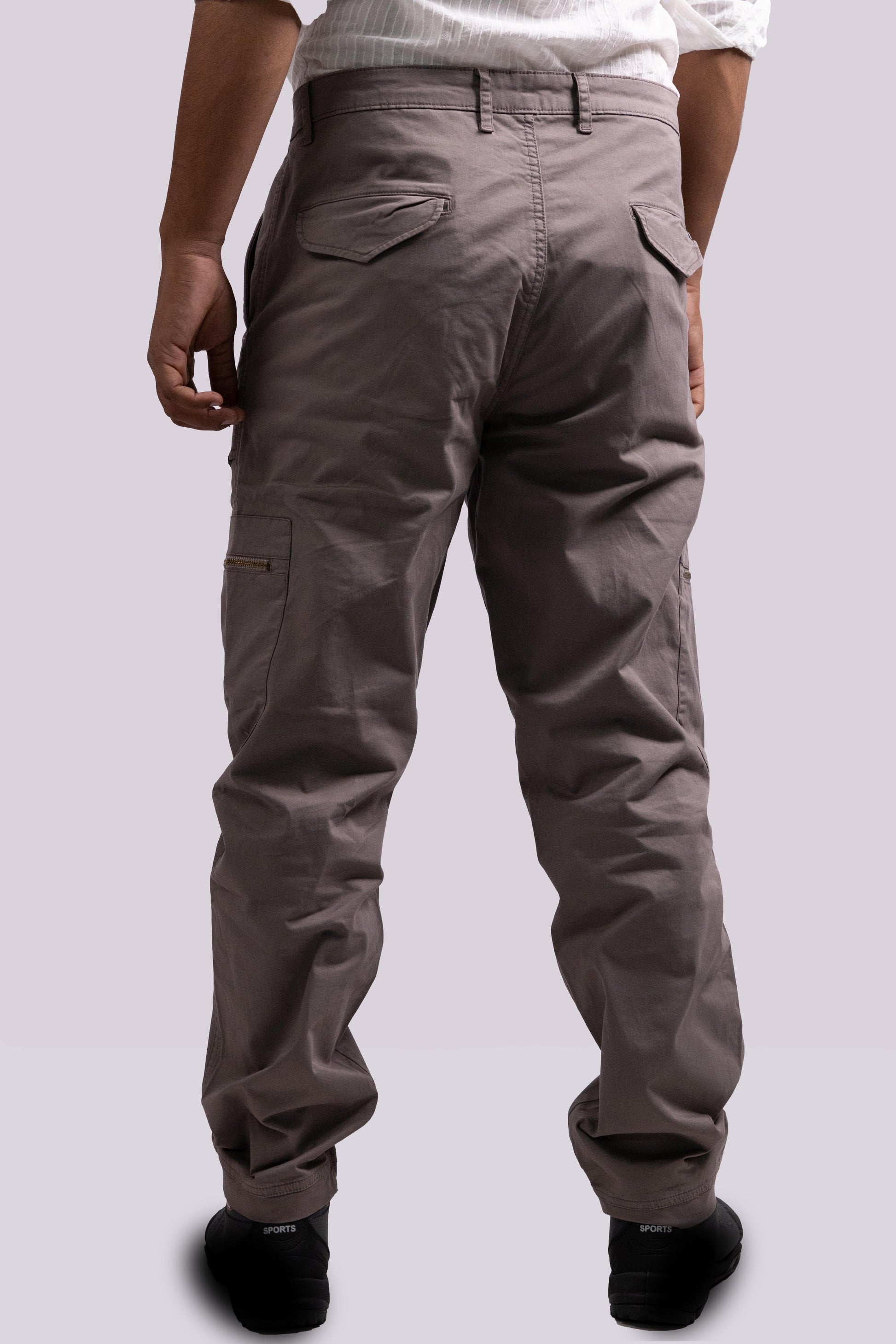 Premium Dark Grey Cargo Pants