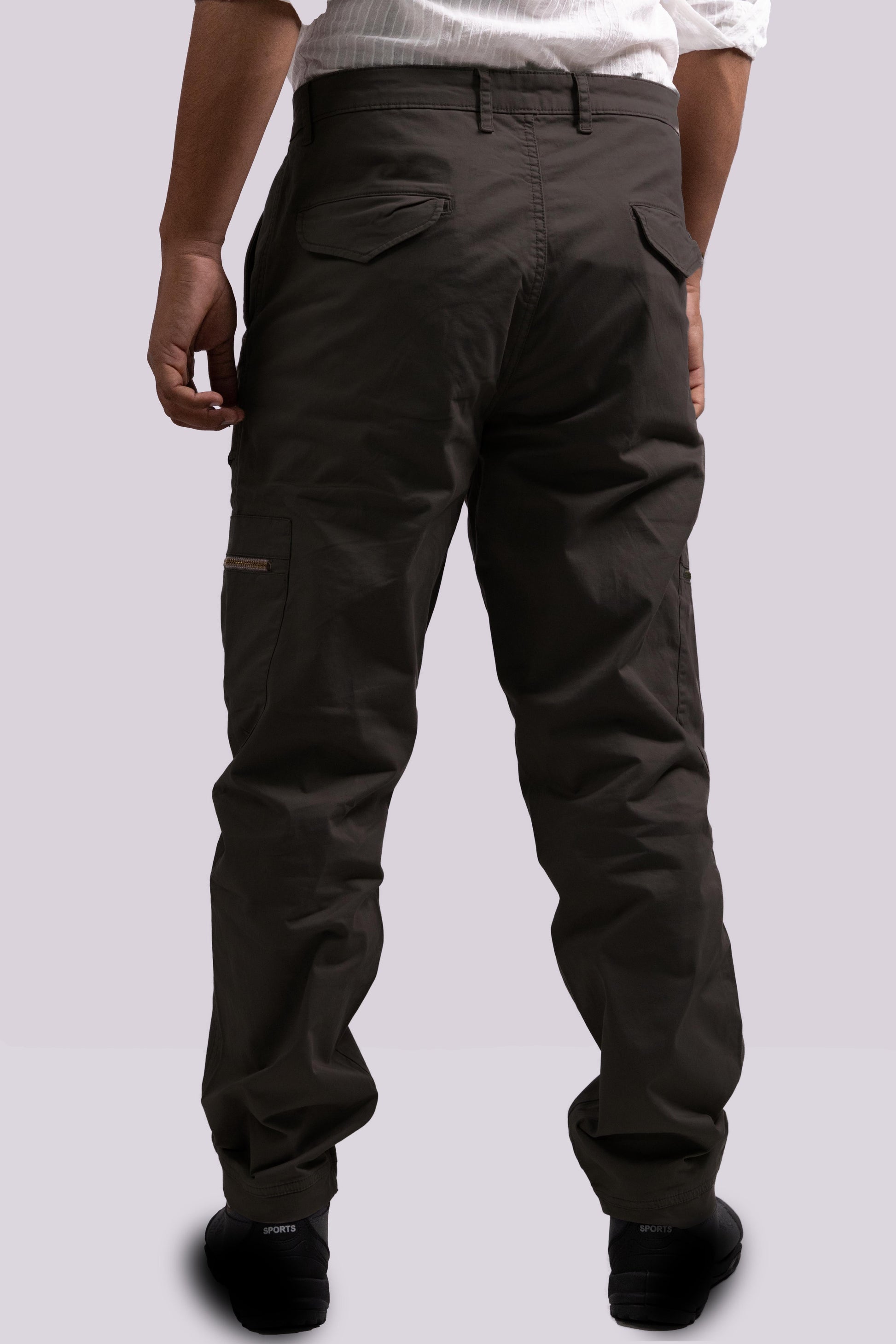 Light Black Urban Cargo Pants