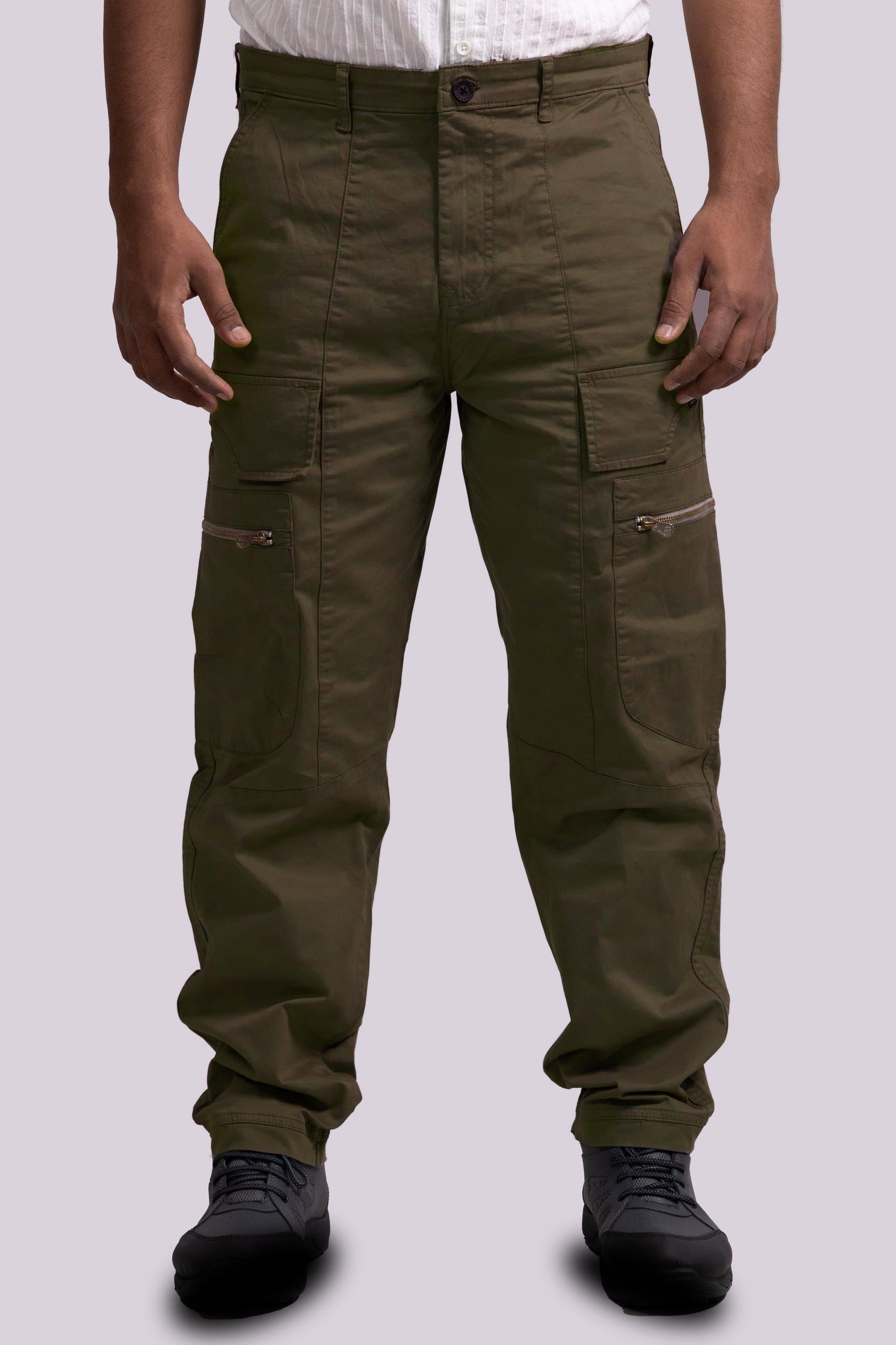 Rugged Expedition Brown Cargo Pants
