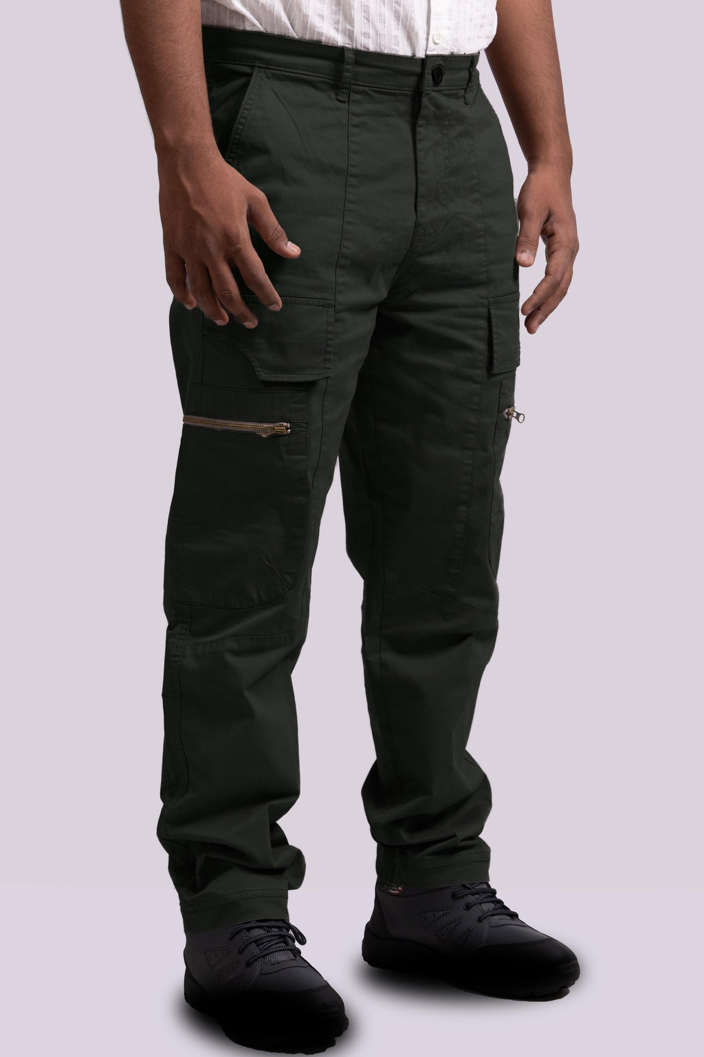 Convertible Olive Green Outdoor Cargo Pants