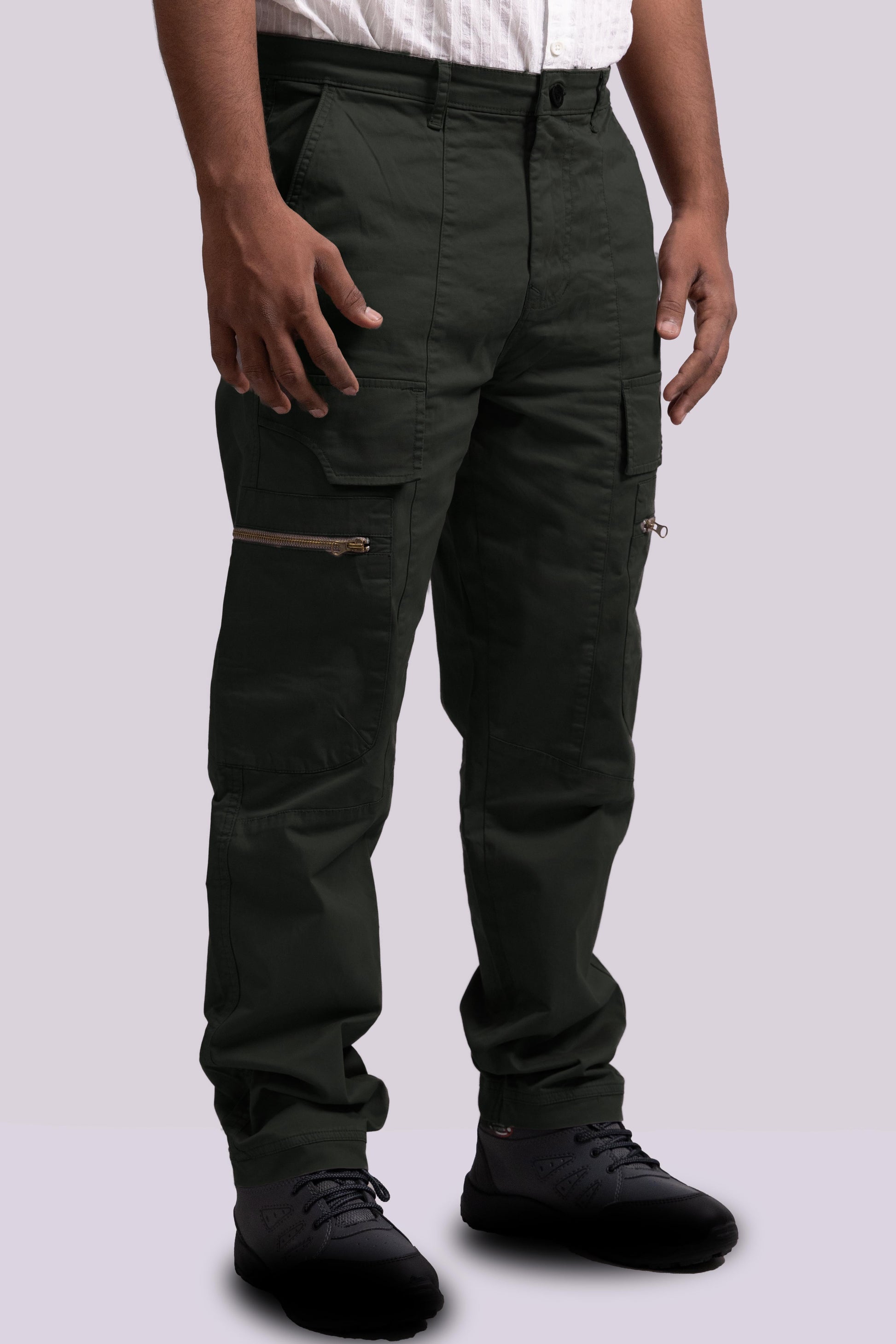 Convertible Olive Green Outdoor Cargo Pants