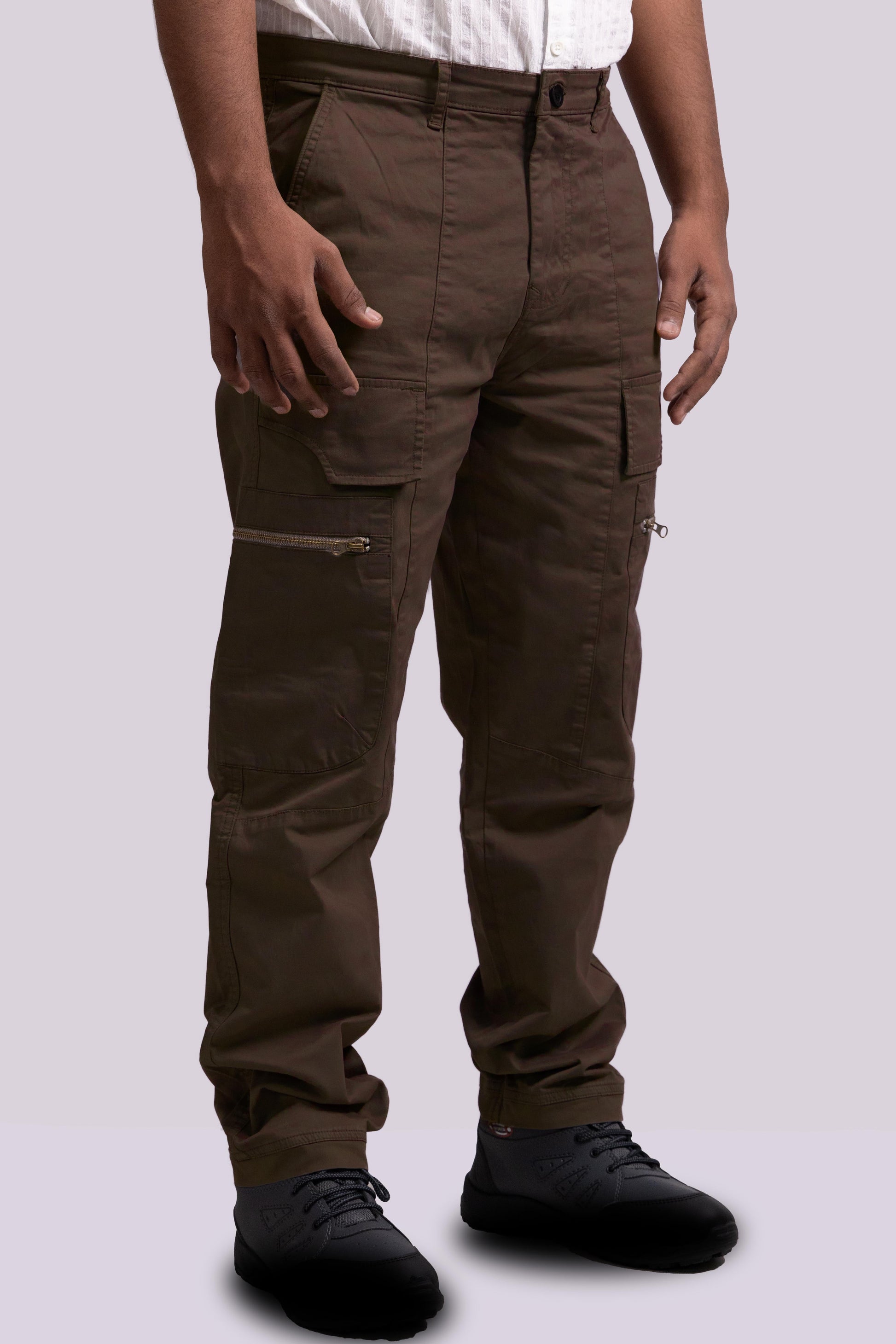 Dark Brown All-Season Cargo Pants