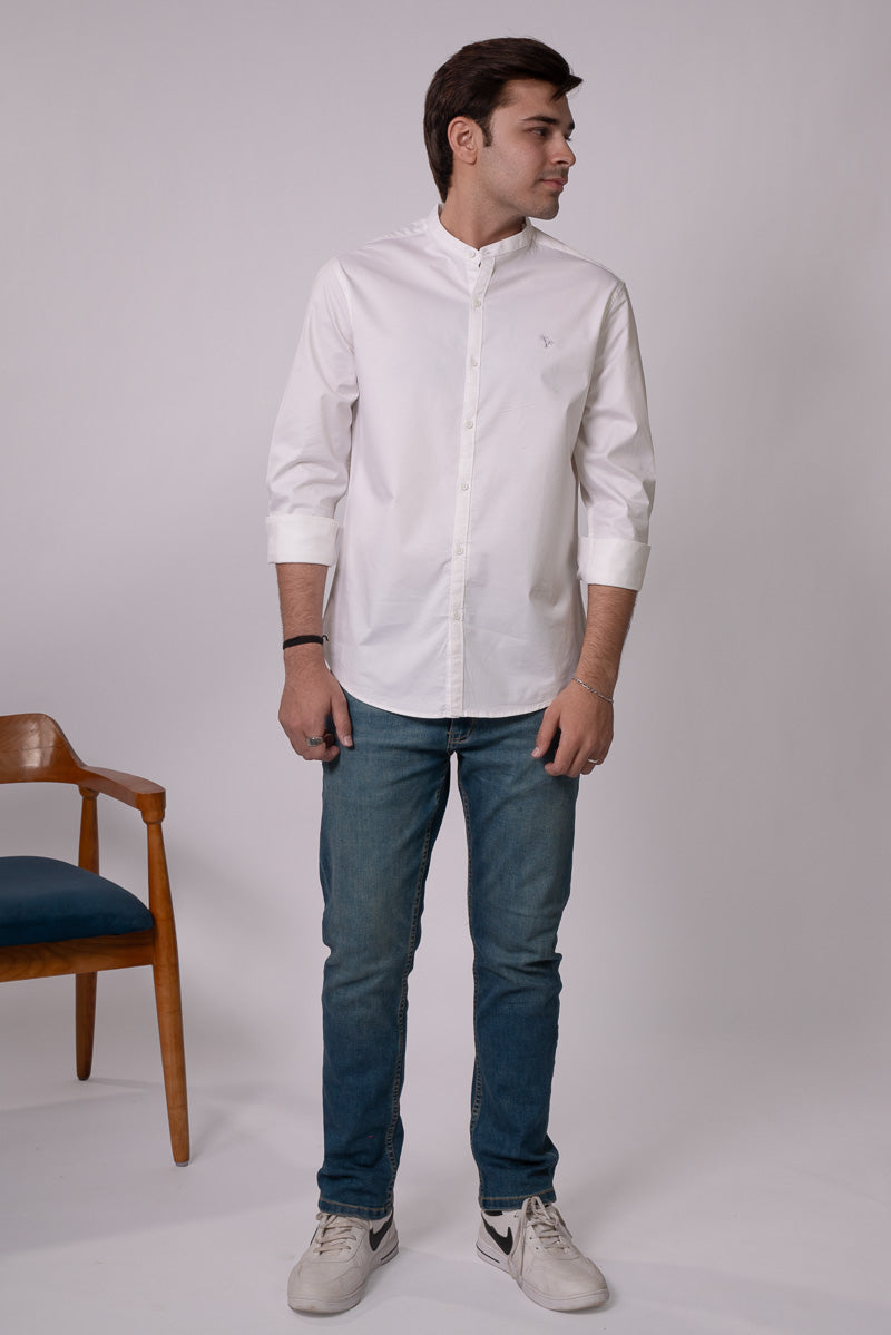 Crisp White Shirt