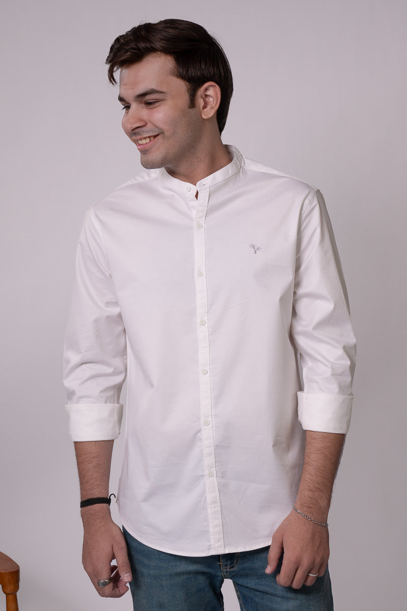 Crisp White Shirt