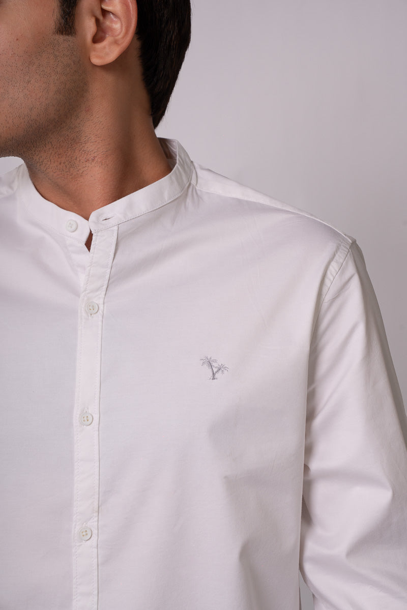 Crisp White Shirt