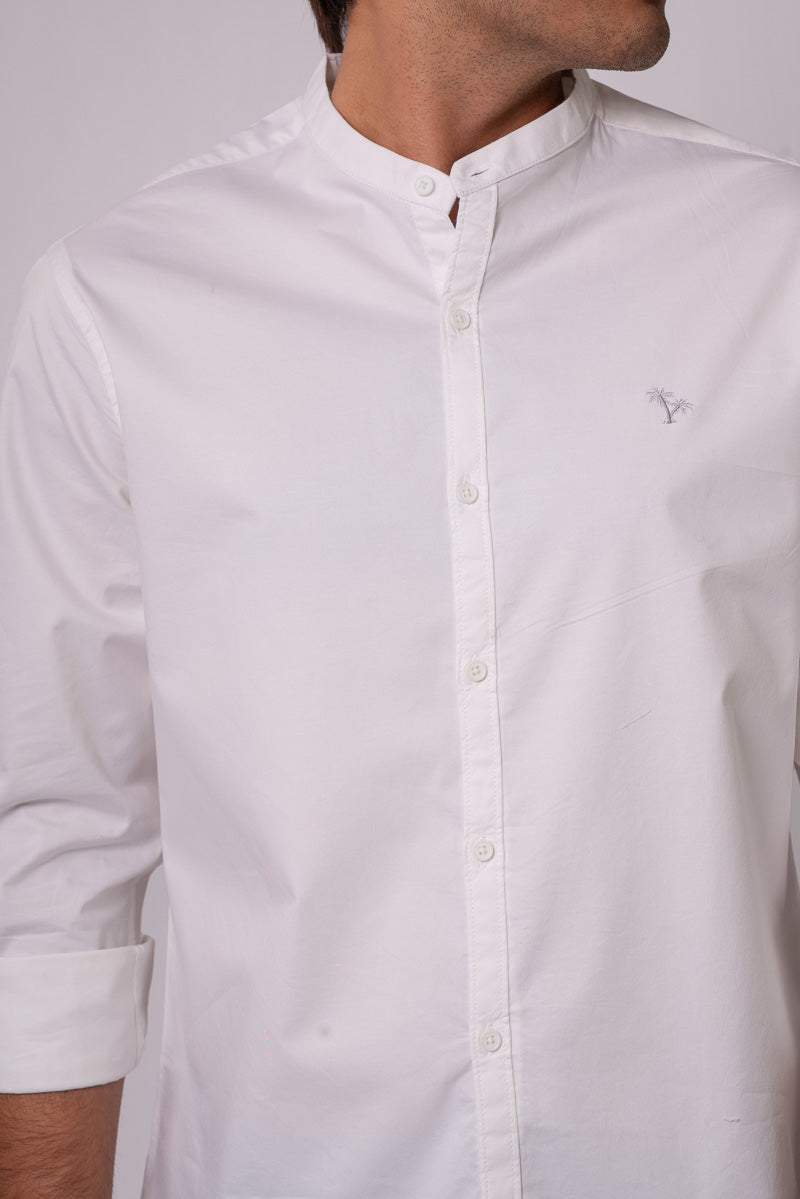 Crisp White Shirt
