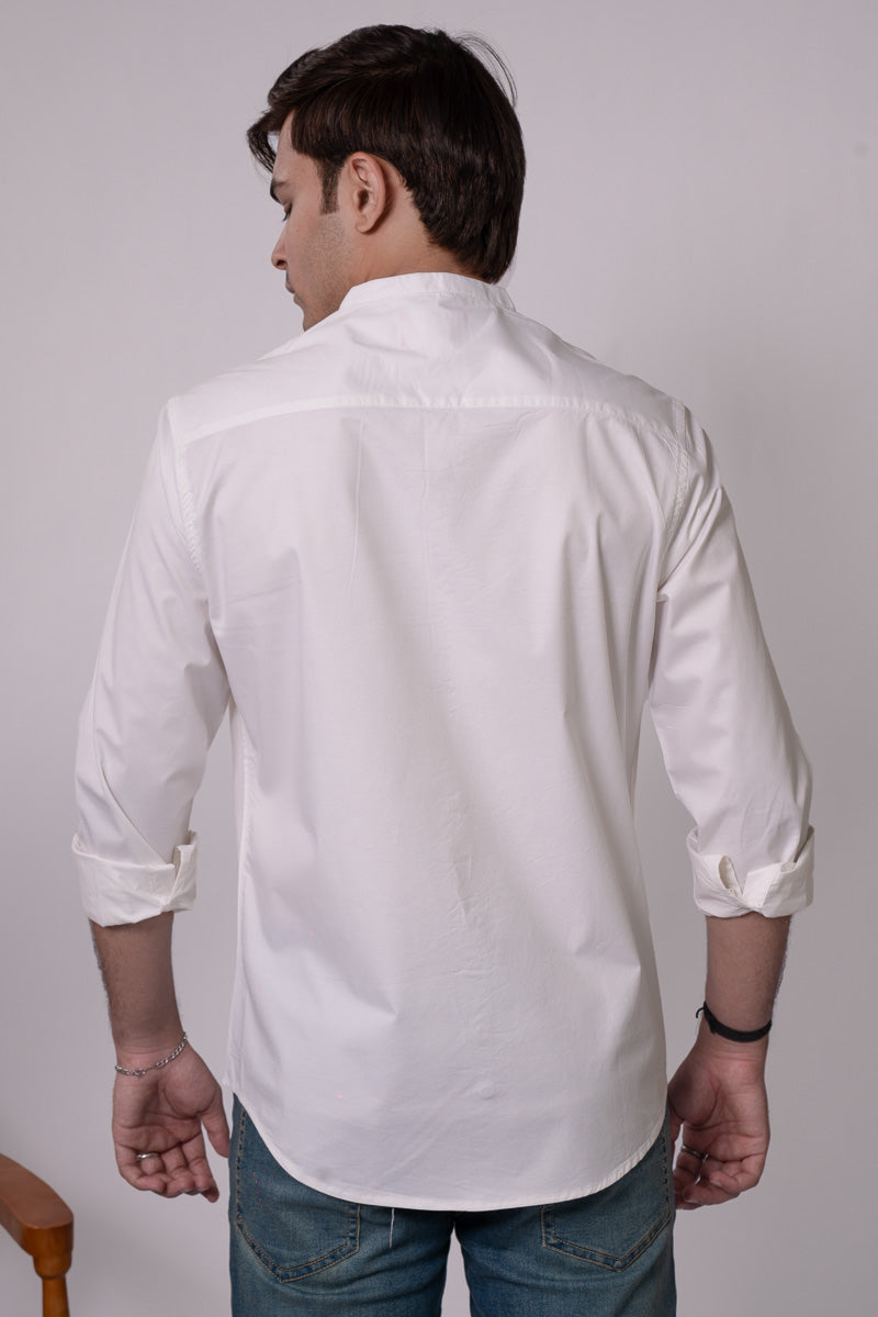 Crisp White Shirt