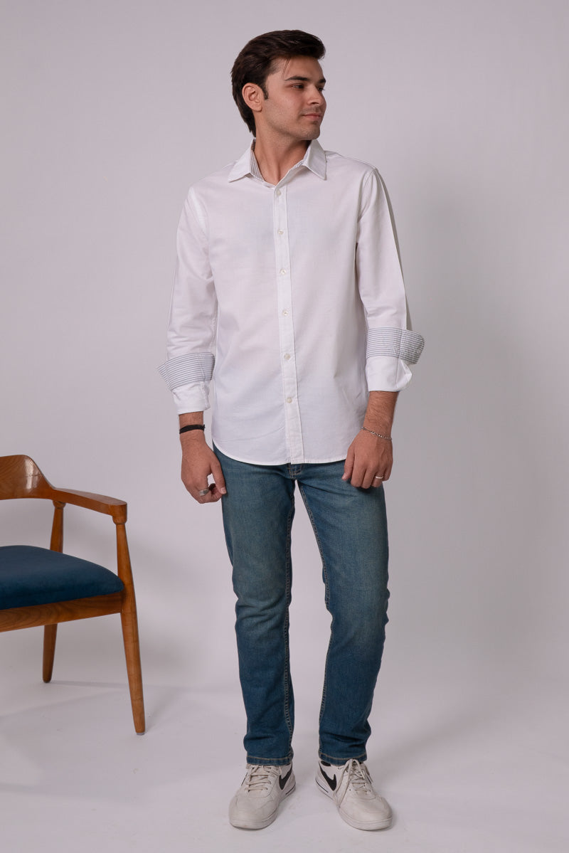 Casual White Shirt