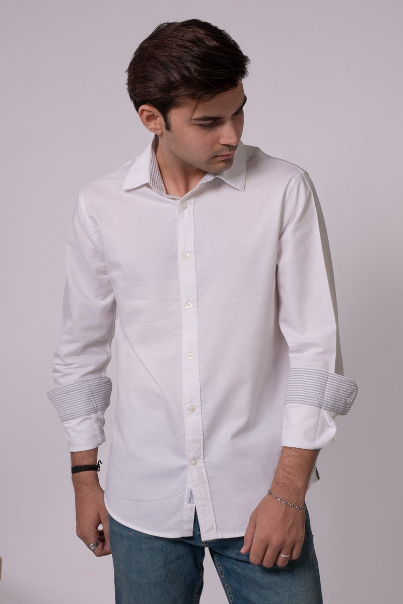 Casual White Shirt
