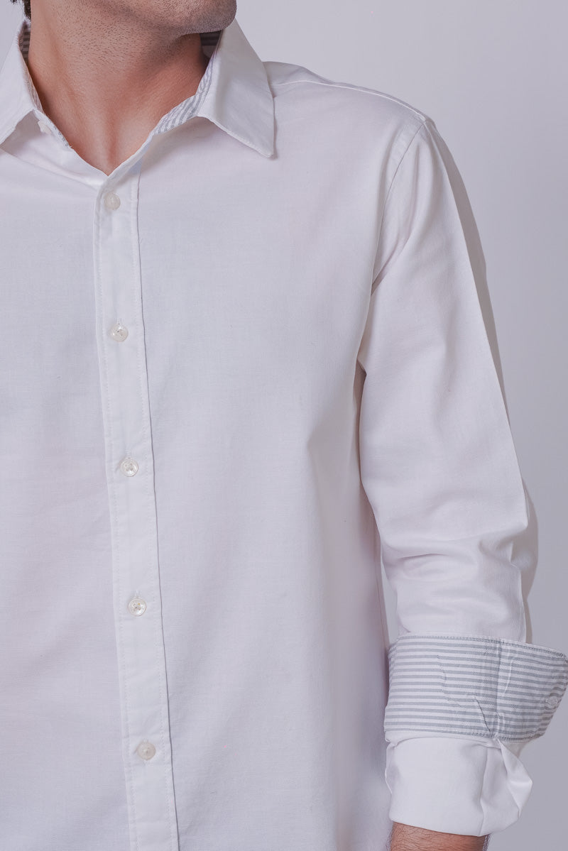 Casual White Shirt