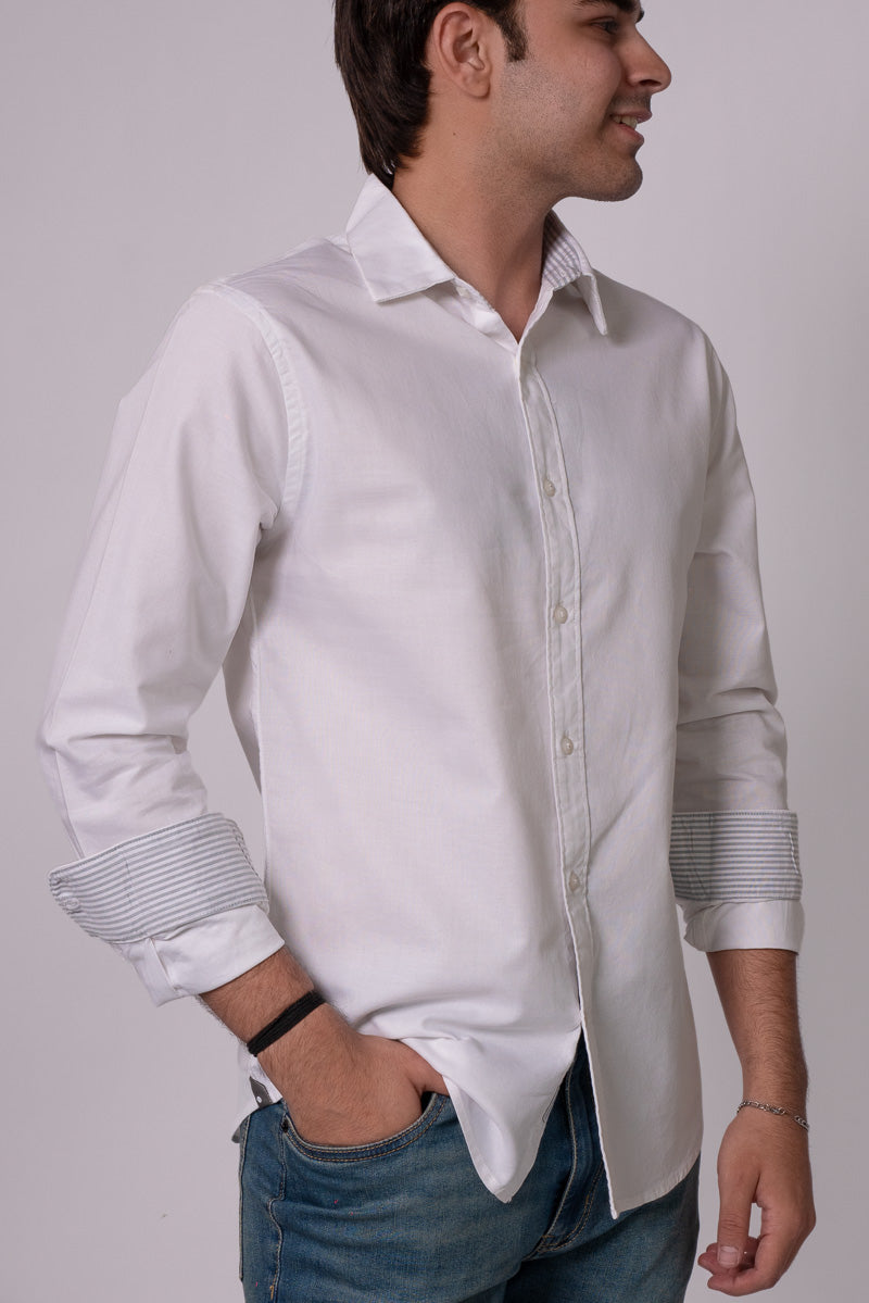 Casual White Shirt