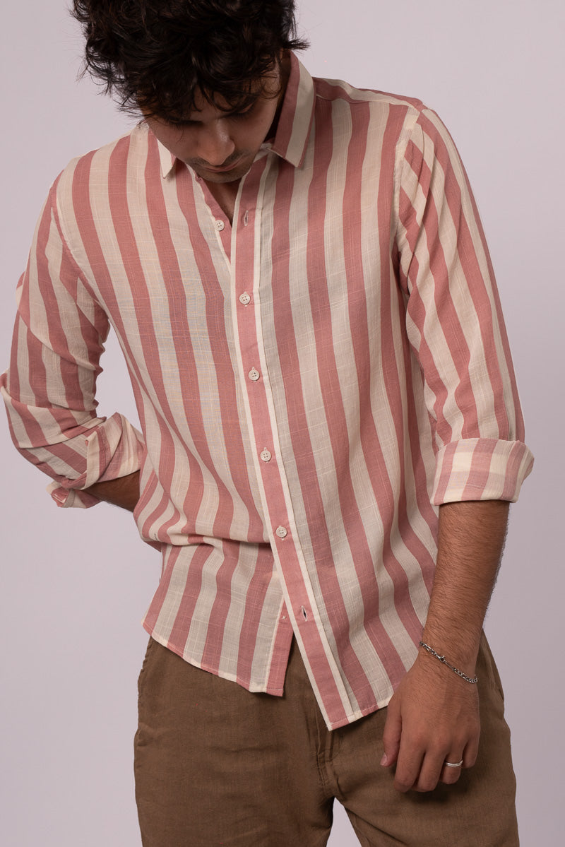 Rose Stripe Shirt