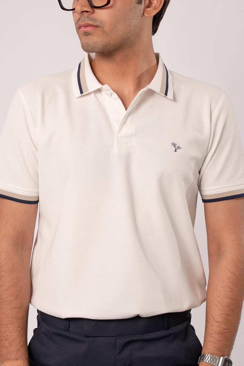 White Polo Look