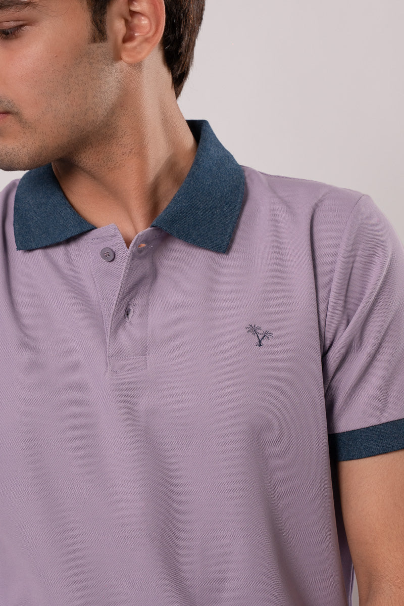 LILAC COOL POLO
