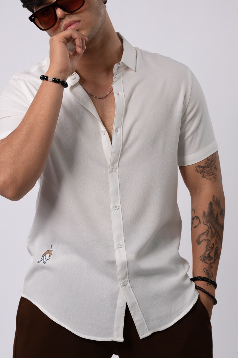 Cocoa Breeze:Solid Shirt