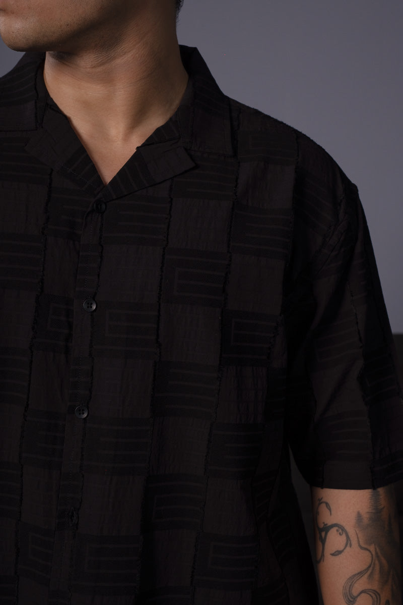 Grid Texture Shirt