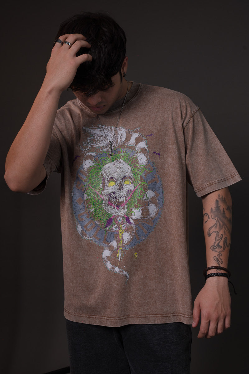 Skull Serpent Tee