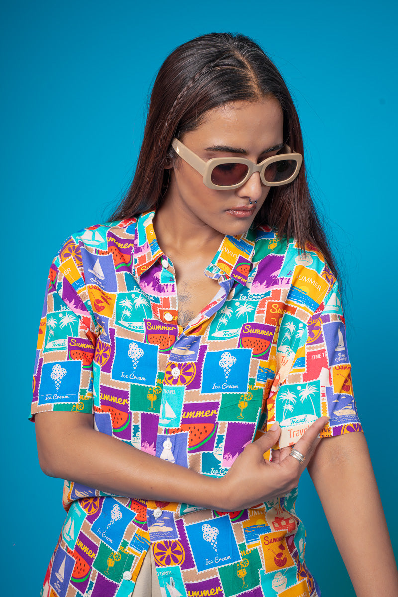 Summer Stamp Shirt