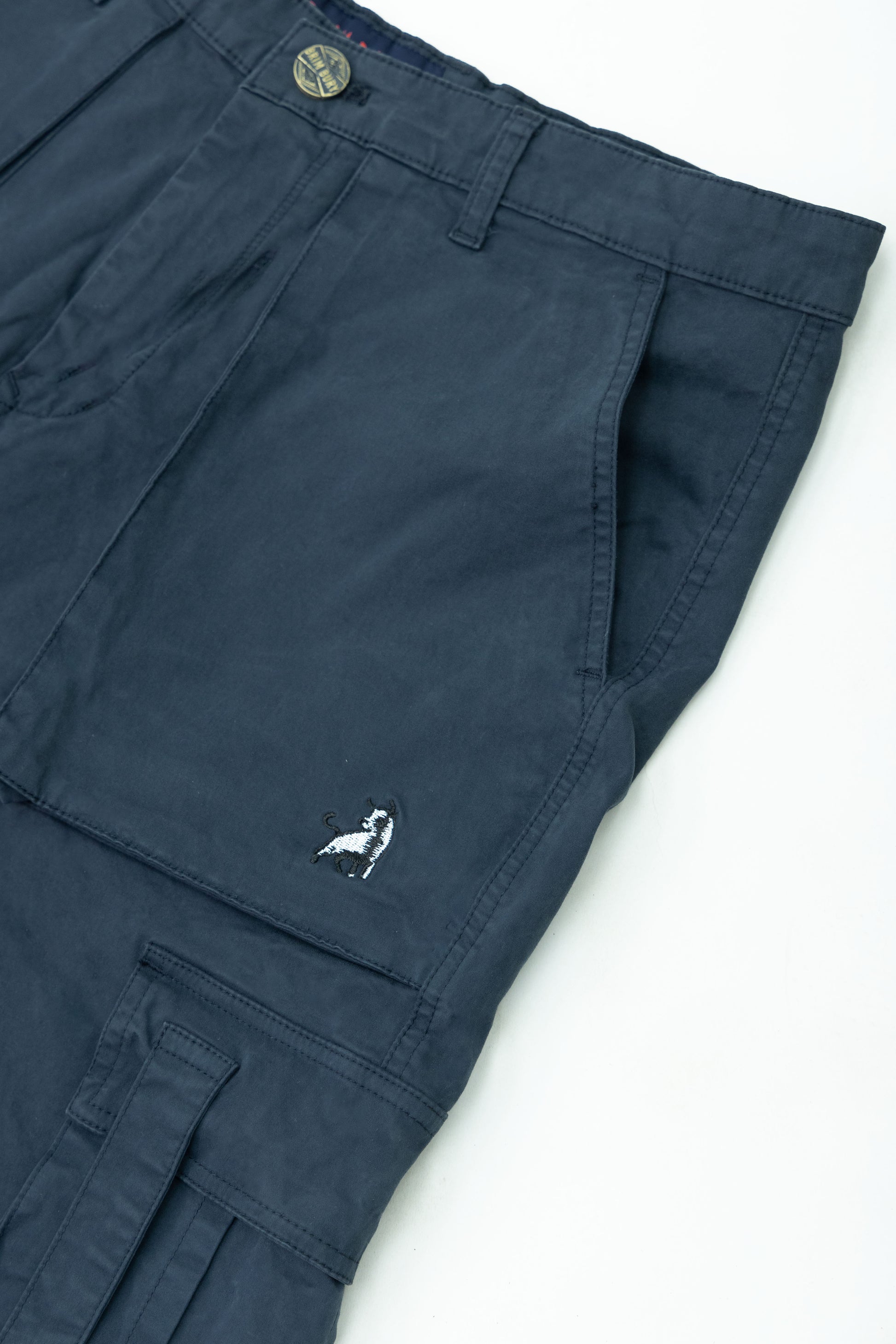 Tactical Navy Blue Multi-Pocket Cargo Pants
