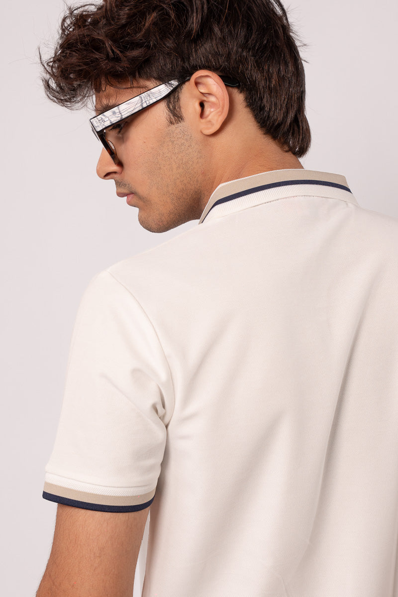 White Polo Look