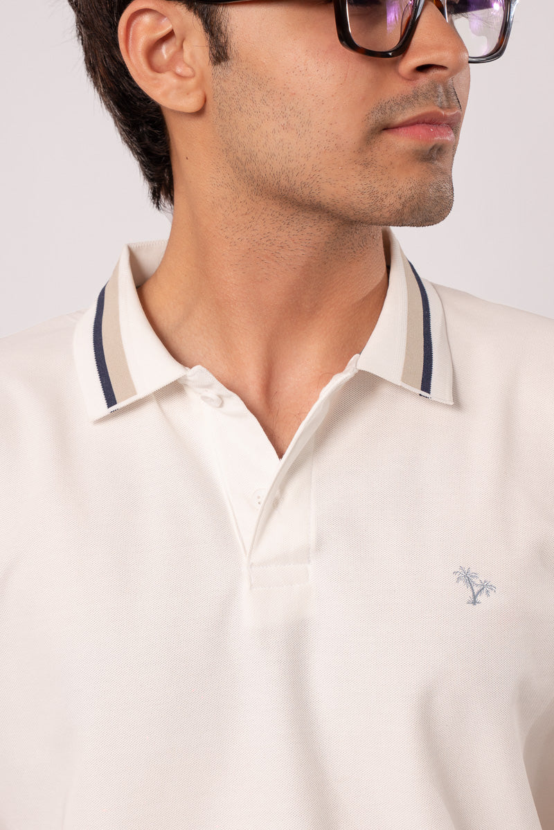White Polo Look