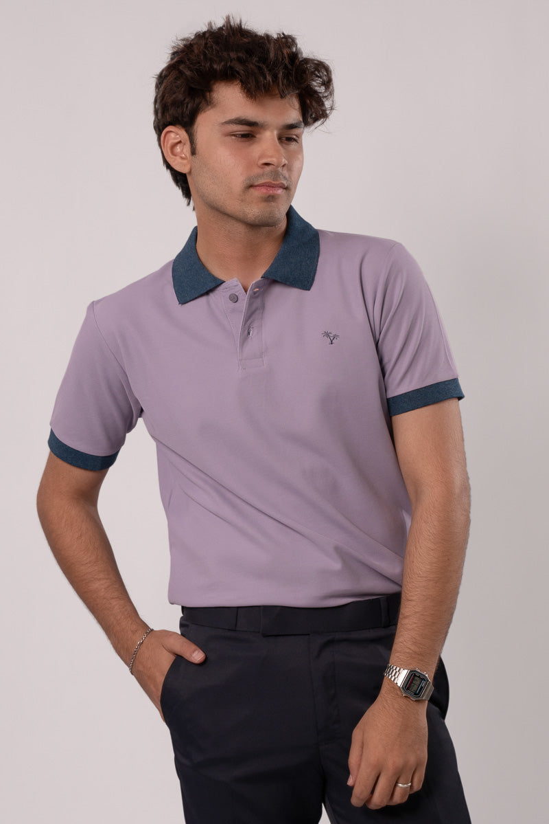 LILAC COOL POLO