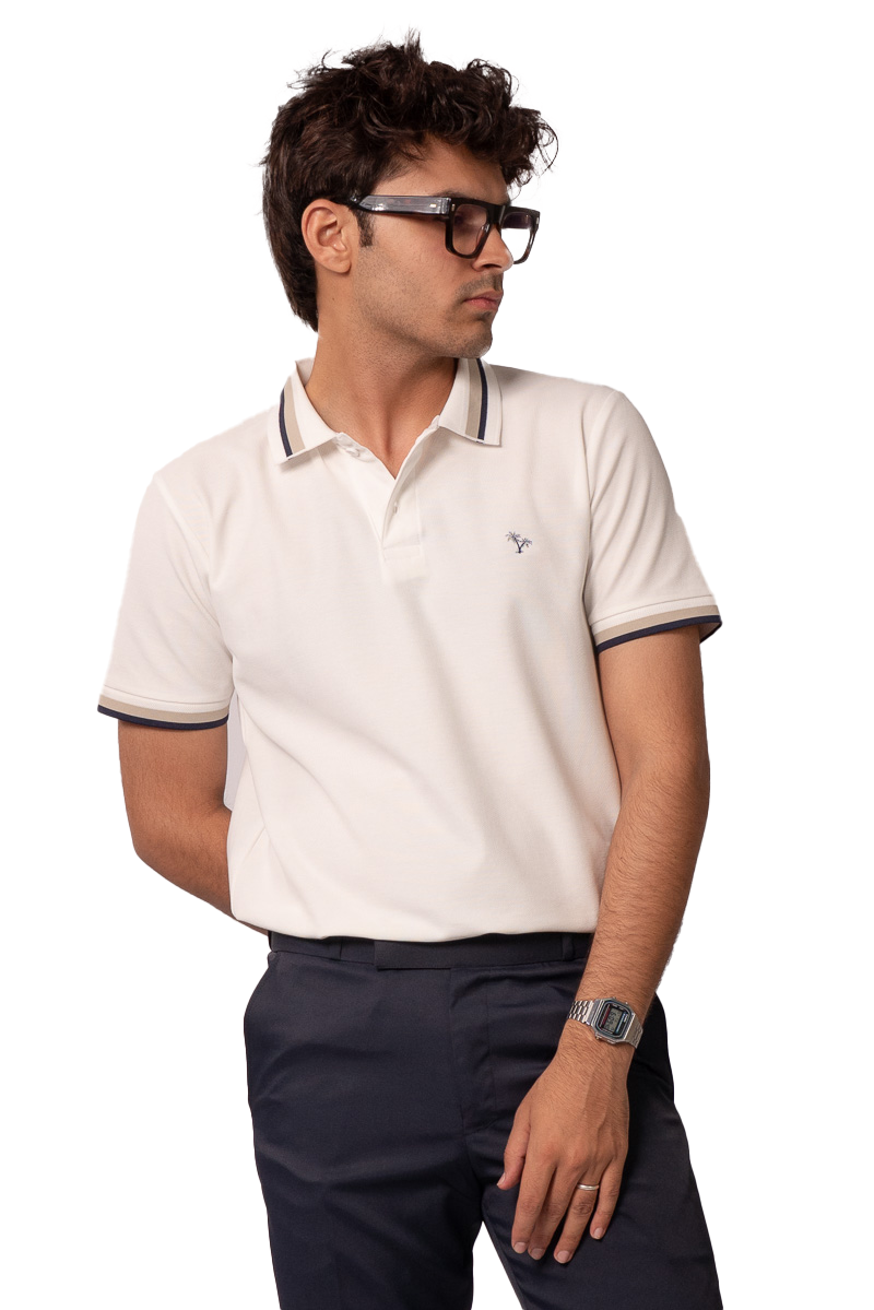 White Polo Look